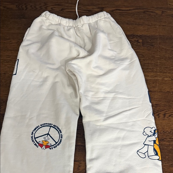 🌭Madhappy LIMITED EDITION Flare Unisex Fleece Sweatpants, Size Medium - Picture 7 of 14